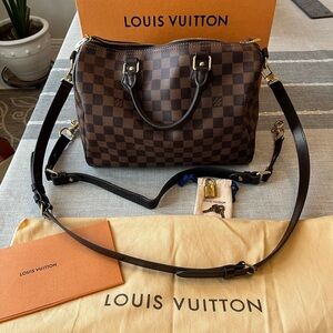 Louis Vuitton Speedy 30 Damier Ebene